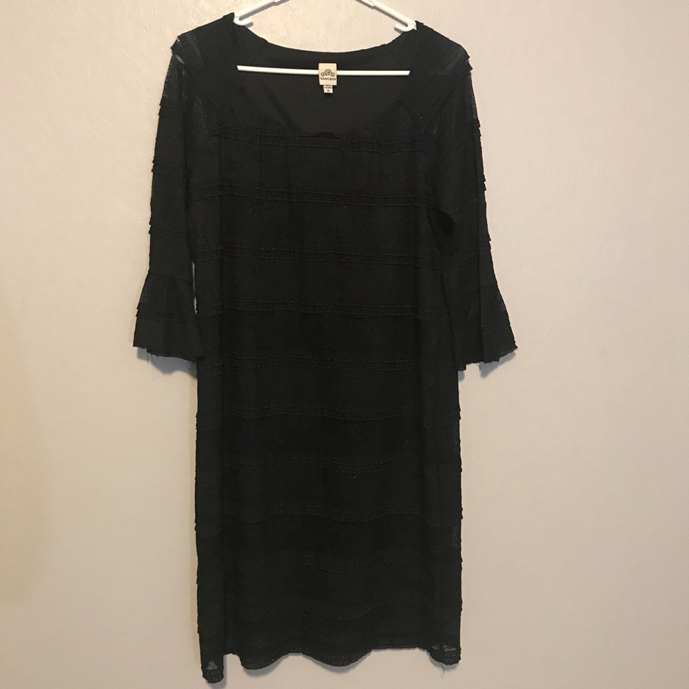 Sangria Lace Detail Dress